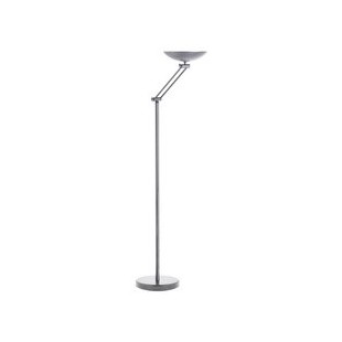 UNILUX Lampadaire à LED DELY 2.0 ARTICULATED, gris métallisé