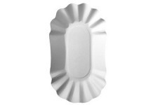 PAPSTAR Barquette à frites 'pure', 130 x 175 x 30 mm, blanc