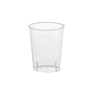 STARPAK Verre à liqueur en plastique, 2 cl, transparent