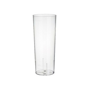 STARPAK Verre à cocktail en plastique PS, 0,3 l, transparent