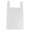 PAPSTAR Sac en plastique, en HDPE, blanc