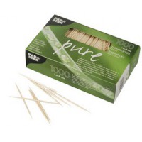 PAPSTAR Cure-dent 'pure', en bois, rond, longueur: 65 mm