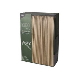 PAPSTAR Pique à brochette 'pure', bambou, longueur: 200 mm
