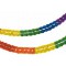 PAPSTAR Guirlande pour grande salle 'Rainbow', 250 mm