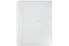 Oxford Pochettes à soufflet, A4, PP, 0,2 mm, transparent