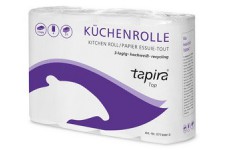 Tapira Rouleau papier essuie-tout Top, 3 plis, extra blanc