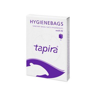 Tapira Sac hygiénique en PE pour distributeur, blanc