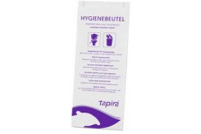 Tapira Sac hygiénique en papier, imprimé, blanc