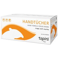 Tapira Essuie-mains Plus, 250 x 330 mm, plié en C, blanc