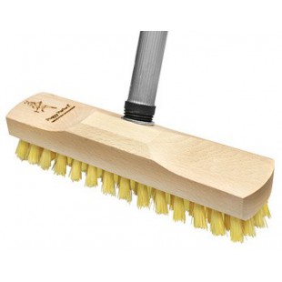 Peggy Perfect Brosse avec balai, bois, brosse en fibres