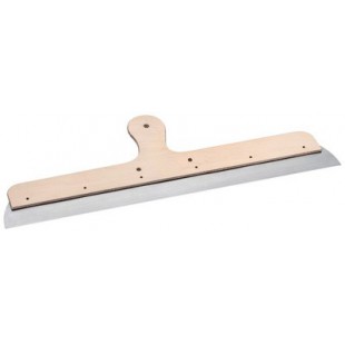 WESTEX Spatule pour façade en acier, poignée en bois, 600 mm