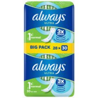 always ultra Serviette hygiénique Normal, BigPack, taille 1