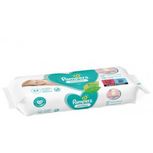 Pampers Lingettes humides Sensitive,paquet de recharge par 5