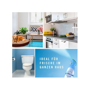 febreze Spray désodorisant Lenor Fraîcheur d'avril, 300 ml