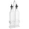 APS Ménagère de table huile & vinaigre, verre/inox, 0,5 L