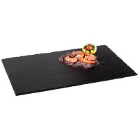 APS Plat en ardoise naturelle, (L)300 x (P)120 mm,anthracite