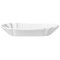 Lot de 6 : Snap by R & B Coupelle pour frites 'BIANCO', en porcelaine