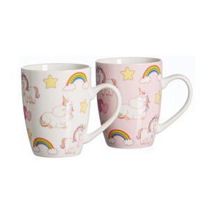 Lot de 4 : Ritzenhoff & Breker Tasse à café jumbo 'LICORNE', 0,65 l