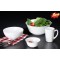 Lot de 6 : Snap by R & L Assiette à salade '4EVERY DAY', blanc