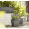 Poétic Soucoupe pour bac My City Garden, 250 mm, granite