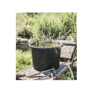 Poétic Baquet de jardin, 15 litres, anthracite