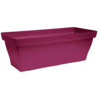 Poétic Set jardinière et soucoupe ROMEO, set de 2, rouge