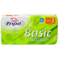 Fripa Papier toilette Basic, 2 couches, blanc