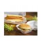 PAPSTAR Boîte à hamburger rectangulaire, XPS, 145x155x80 mm