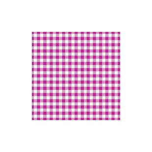 PAPSTAR Serviette à motif Carreaux Vichy, rouge
