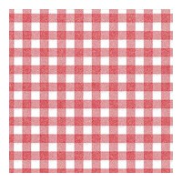 PAPSTAR Serviette 'ROYAL Collection Vichy', rouge