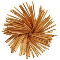 PAPSTAR Pailles en paille 'pure', 230 mm, naturel