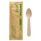 PAPSTAR Cuillère à café en bois 'pure', longueur: 110 mm