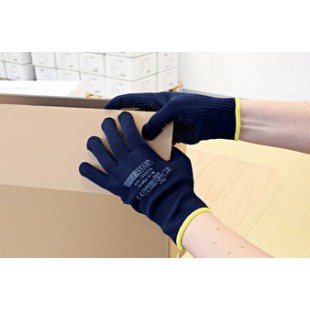 Lot de 12 : HYGOSTAR Gant antidérapant 'PEARL', XL, bleu