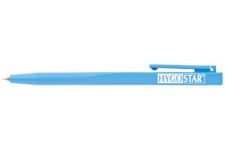 HYGOSTAR Stylo à bille ECONOMY, détectable, bleu