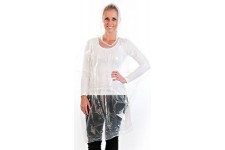 Lot de 10 : HYGOSTAR Poncho de pluie, en polyéthylène, transparent