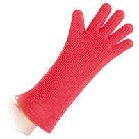 HYGOSTAR gants en silicone 'HEATBLOCKER', rouge