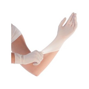 HYGOSTAR Gants en nitrile 'SAFE SUPER STRETCH', M, bleu