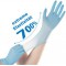 HYGOSTAR Gants en nitrile 'SAFE SUPER STRETCH', M, bleu