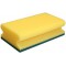 Lot de 10 : HYGOCLEAN Eponge de nettoyage CLASSIC, 150 x 95 mm, jaune