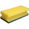 Lot de 10 : HYGOCLEAN Eponge de nettoyage CLASSIC, 95 x 70 mm, jaune