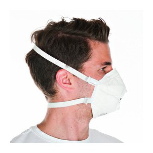 Lot de 10 : HYGOSTAR Masque de protection respiratoire, avec soupape