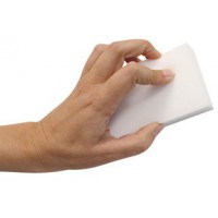 HYGOCLEAN Gomme de nettoyage, paquet de 10, blanc