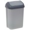 HYGOSTAR Sac poubelle, gris, 30 litres, 500 x 600 mm