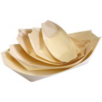 NATURE Star Ravier en bois, en pin, 115 x 70 mm