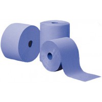 HYGOSTAR Rouleau papier nettoyant, 2 couches, bleu