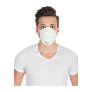 Lot de 20 : HYGOSTAR Masque respiratoire dolomite, protection: FFP2
