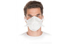 Lot de 10 : HYGOSTAR Masque respiratoire dolomite, protection: FFP3