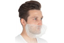 HYGOSTAR Couvre-barbe en PP, blanc