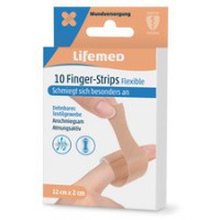 Lifemed Pansements pour doigts 'Flexible', pack de 10, chair