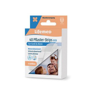 Lifemed Pansement 'Allround', 40 pièces, semi-transparent